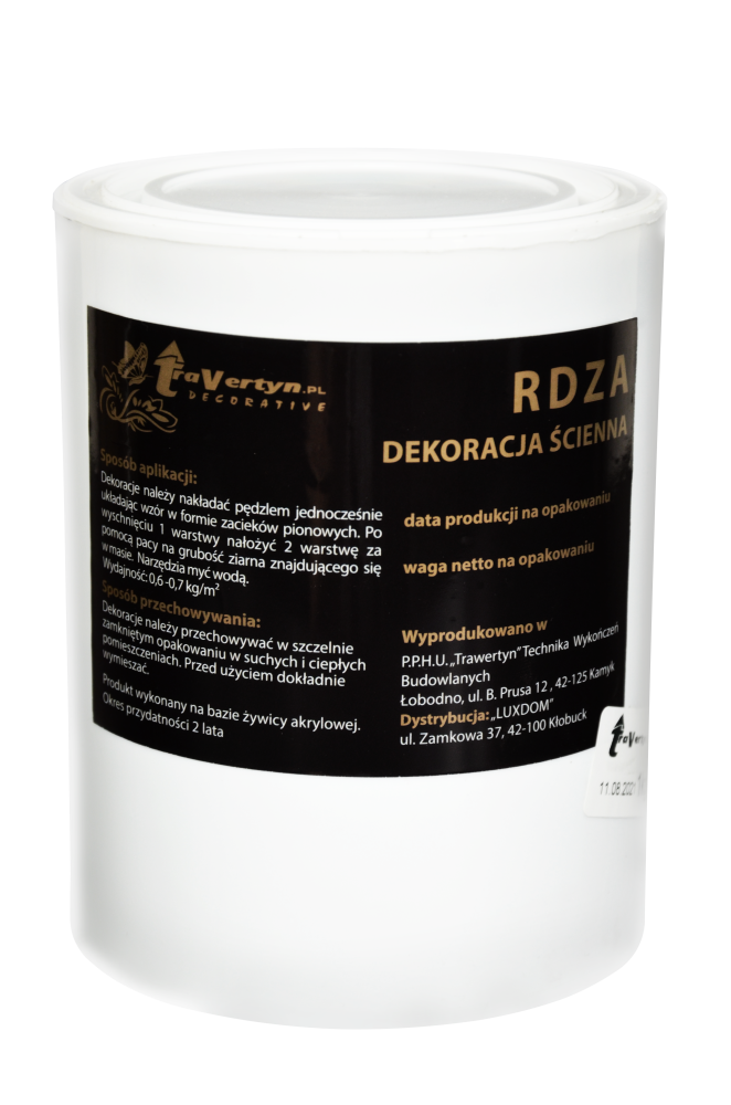 Rdza Naturall Ferro - Efekt Rdzy